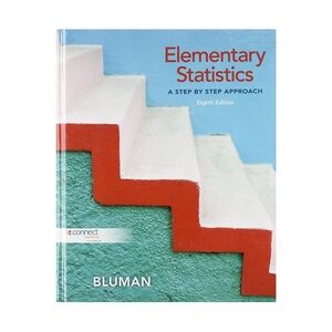 Elementary Statistics 8th (Eighth) Edition by Bluman Textbook